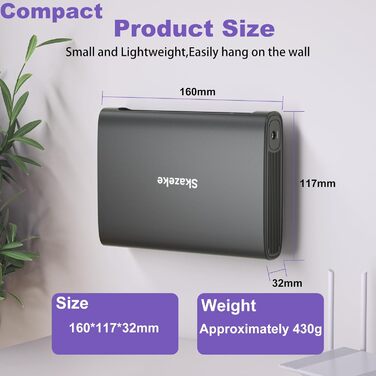 Mini UPS Skazeke 27000mAh з 5 виходами DC 5V/9V/12V/2A, USB 5V/2A для роутера/модему/IP-камери/Spectra S2 та ін. 79W