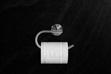 Амброзія Ексклюзивний тримач туалетного паперу з нержавіючої сталі Тримач для ванної кімнати Кронштейн для ванної кімнати Тримач туалетного паперу Тримач для туалетного паперу Тримач рулону Туалетний папір Туалет (нержавіюча сталь (матова))