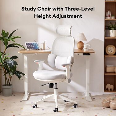 Крісло офісне MUSSO T30 ергономічне, регульоване, сітка, сіре