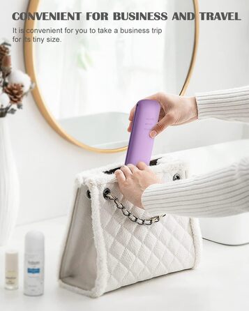 Силіконова підставка для пензликів для макіяжу CORNERIA фіолетовий