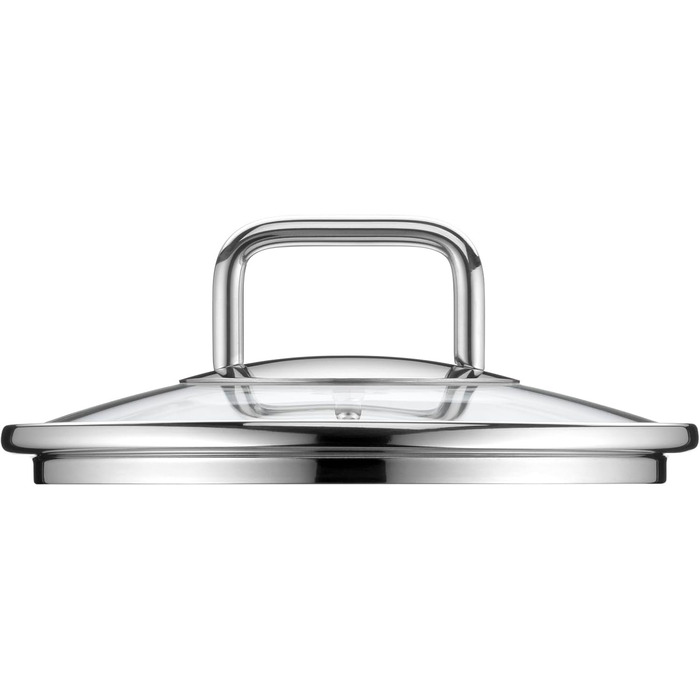 Набір кухонного посуду Silit Extra Cook: каструлі 16/20/24 см з кришкою, ковшик 16 см, мірна шкала, широке вушко, придатний для миття в посудомийній машині, з нержавіючої сталі Crominox