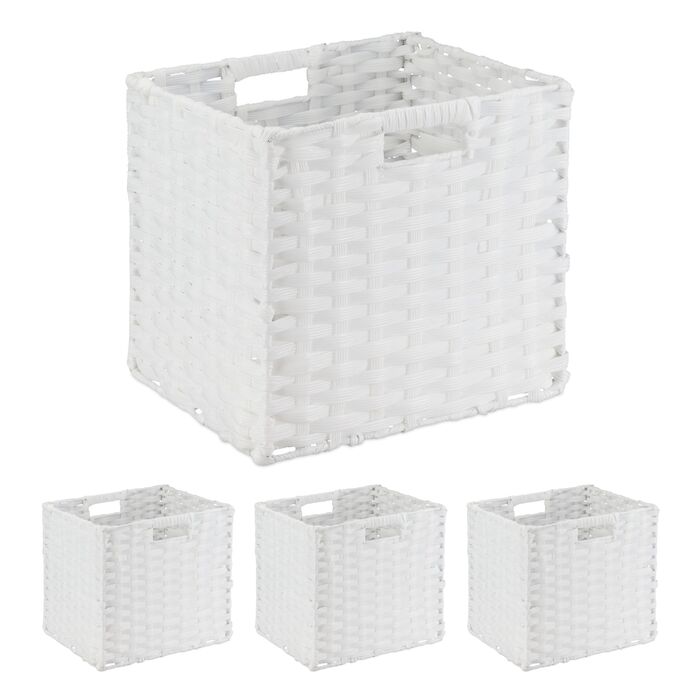 Набір з 4 кошиків для зберігання Relaxdays