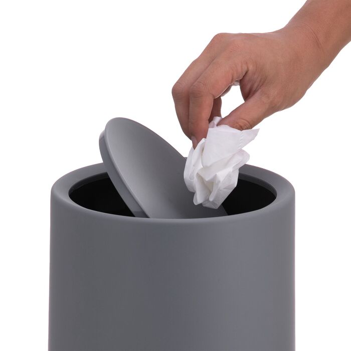 Контейнер для косметики Relaxdays з кришкою-гойдалкою, 6 літрів