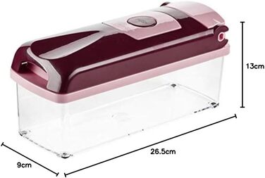 Набір для нарізки овочів Genius Nicer Dicer Fusion Smart Julietti Mint Green, 16 частин