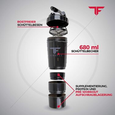 Ізольована ланчбокс з 6 контейнерами для приготування їжі – BPA-Free, багаторазові, підходять для мікрохвильової печі та морозильної камери – ланч-сумка з шейкером, органайзером для пігулок, плечовим ременем та охолоджувальними акумуляторами – термосумка 