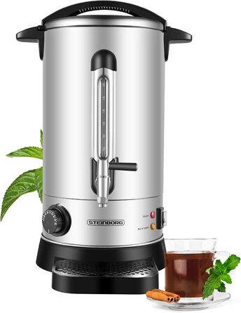 Нагрівач води 10 літрів: чайник, диспенсер для гарячих напоїв, термопот, бойлер для води 30-110°C