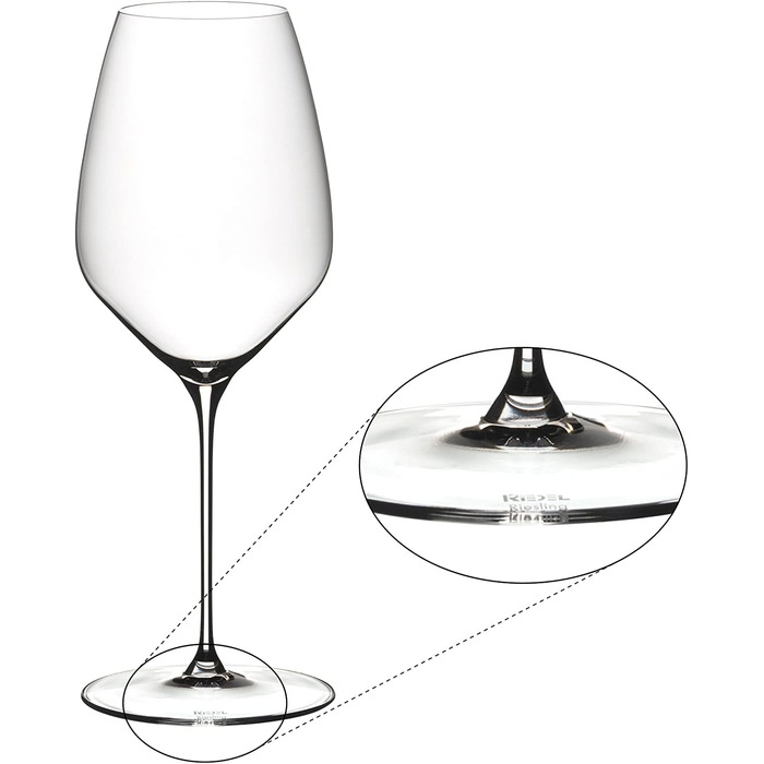 Бокали для вина RIEDEL Veloce Riesling 2 шт., кришталь, для Riesling, посудомийна машина