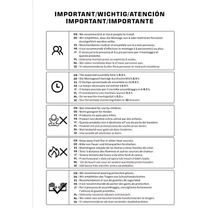 Барні стільці Yaheetech - набір з 4 шт., регульована висота, обертання 360°, з підніжкою, PU-шкіра, чорний/ретро-коричневий