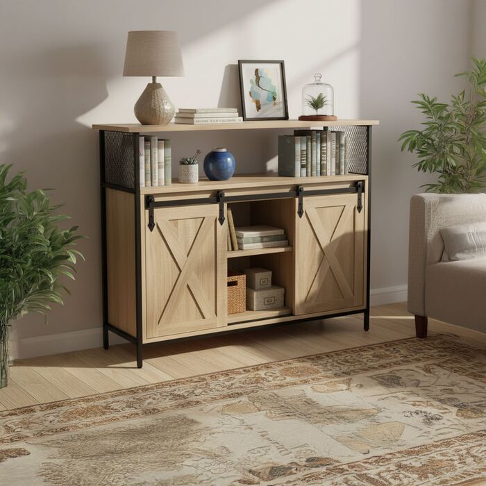 Тумба з розсувними дверцятами Relaxdays