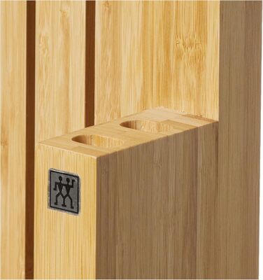 Набір ножів ZWILLING у блоці з бамбука (темний колір)