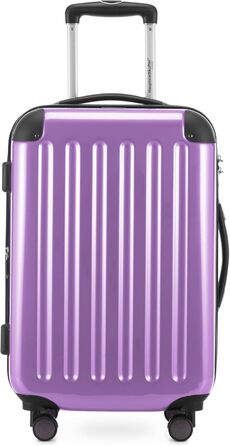 Набір валіз Hauptstadtkoffer Alex: 3 валізи (55 см, 65 см, 75 см), ABS+PC, TSA, фіолетовий