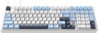 Дротова магнітна клавіатура Ajazz AK980 MAX Magnetic switches Blue White Dark Blue (AK980-MAX-M-BWD)