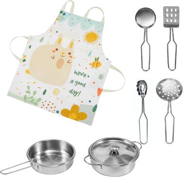 Дерев'яна дитяча кухня Mamabrum з LED-підсвічуванням - іграшковий кухонний набір з висотою, що регулюється, з приготуванням кубиків льоду, мікрохвильовою піччю, плитою та посудомийною машиною - іграшка для дітей від 3 років (Білий)