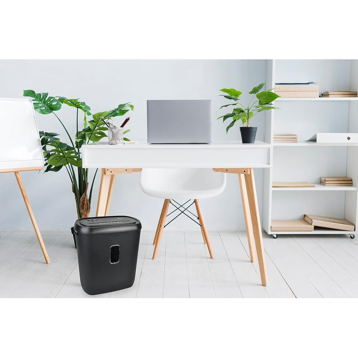 Шредер Desq 20050 для документів | 11 листів, 4 x 35 мм, об'єм кошика 21 л