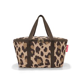 Термосумка Reisenthel Coolerbag XS Leo Macchiato - Маленька сумка-холодильник з поліестеру для пікніка та покупок