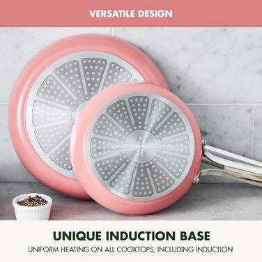 Набір сковорідок GreenPan Nova 20.3 та 25.4 см, тефлонове покриття, кераміка, 2 шт.