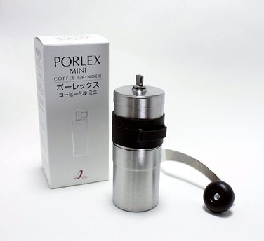 Ручна кавомолка Porlex Mini, нержавіюча сталь, метал