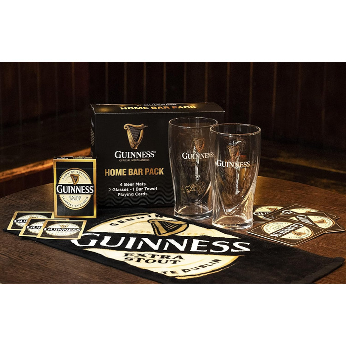 Подарунковий набір Guinness Bar – Оригінальний ірландський набір для справжніх поціновувачів