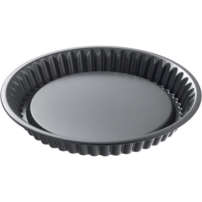 Набір форм для випічки Kaiser La Forme Plus: форма для випічки з дном 28 см та кругла форма знімного дна 26 см, з емальованим покриттям, антипригарна, для пирогів