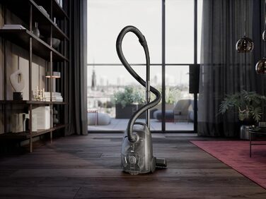 Пилсос AEG CLEAN 5000 з мішком, висока потужність всмоктування, корпус з переробленого пластику, насадка AllFloor з кріпленням, 2в1 багатофункціональна насадка, радіус дії 8,5м, миючий гігієнічний фільтр, колір блакитний