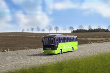 Автобус на радіокеруванні Carson FlixBus 2.4GHz, іграшка для дітей від 8 років, колірний, час роботи до 60 хв