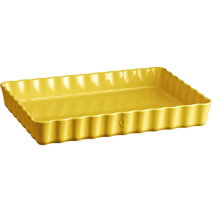 Форма для випічки торта прямокутна 33,5 х 24 х 5 см жовта Еміль Генрі