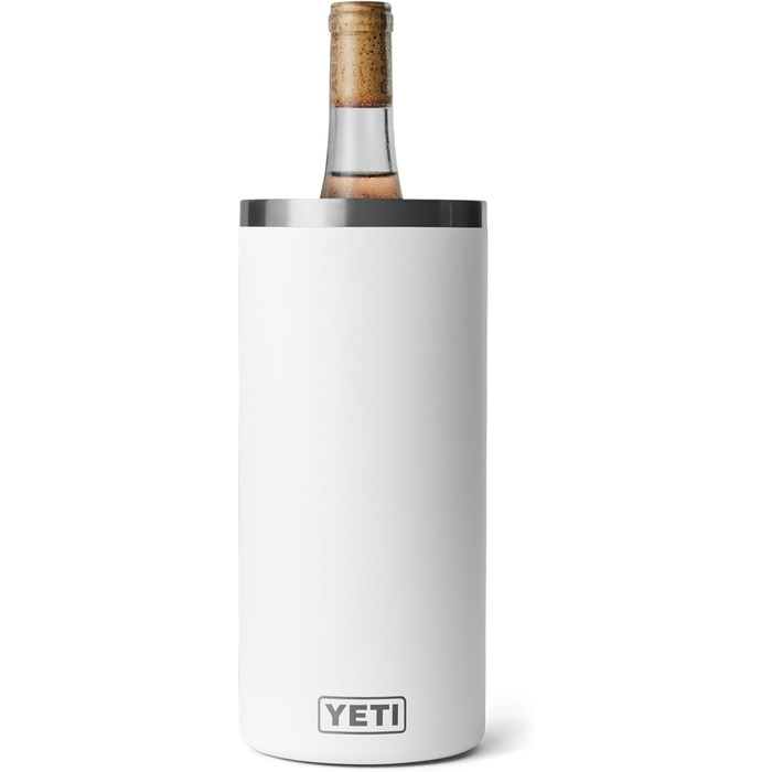 YETI Rambler Wine Chiller - Витриманий келих для вина, нержавіюча сталь, білий