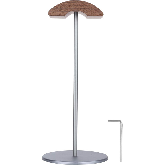 Підставка для навушників Cikonielf з натурального горіхового дерева та алюмінію