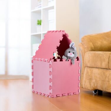 Relaxdays 25-елементний килимок-пазл з бордюром