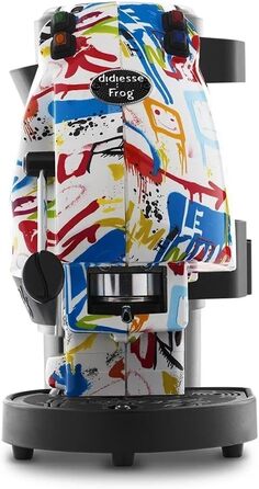 Кавомашина Didiesse Frog Collection для падівок, 650 Вт, 1 чашка, кольорова