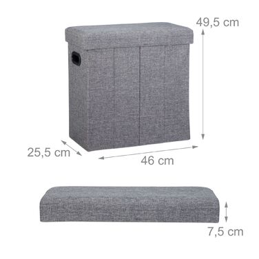 Relaxdays Складний табурет