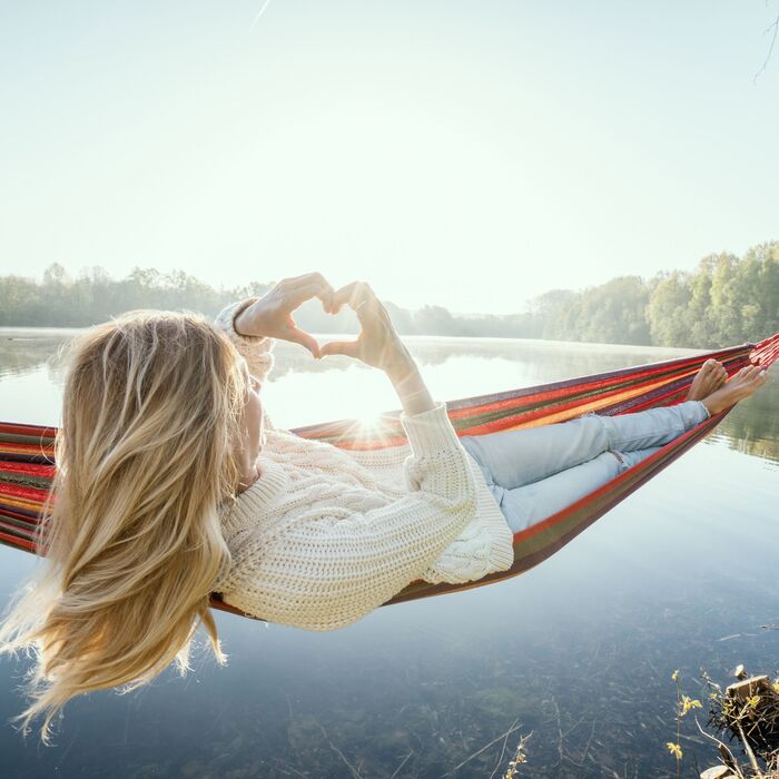 Гамак Relaxdays XXL з бавовни