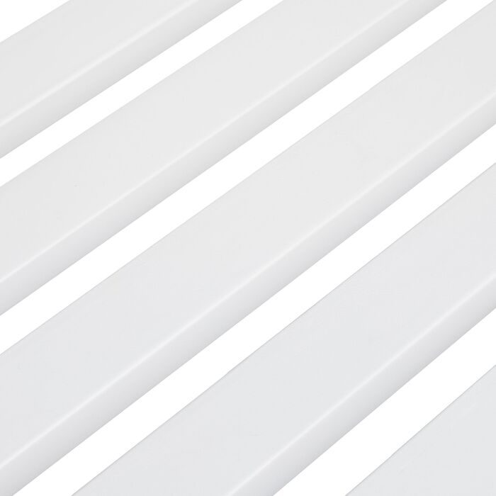 Relaxdays Вінтажна садовая лавка білого кольору