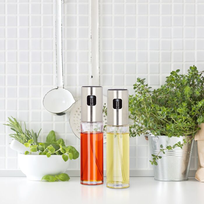 Набір пульверизаторів для оцту та олії Relaxdays, 100 мл