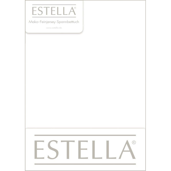 Простирадло Estella 6500-100 Mako Fine Jersey 100 x 200 см