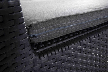 Комплект садових меблів Allibert із пластику, сірий, 3 предмети