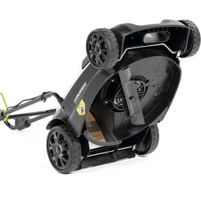 Електричний газонокосарка Murray LE320E 2-в-1: 1200W, ширина косіння 32 см, об'єм травоспіральної коробки 27 л, ергономічна ручка, захист від перевантаження