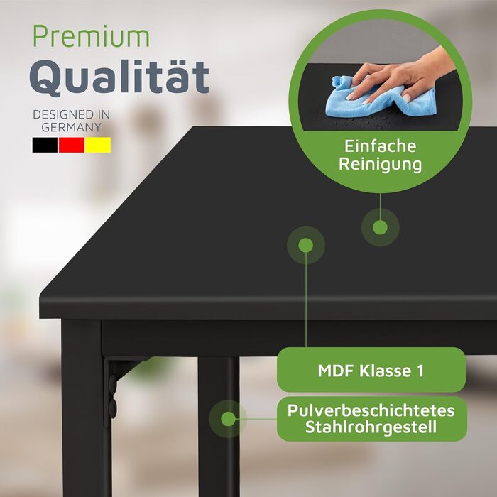 Барний стіл BeFair з дуба та білого кольору, 120x40x100 см, індустріальний стиль, з підніжкою