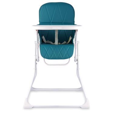 Дитячий стільчик RicoKids Hochstuhl Baby - стільчик для годування з регульованим столиком, 6-36 місяців, м'яке сидіння, міцна конструкція, 60x70x95 см, біло-блакитний