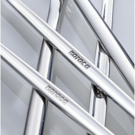 Набір столових приборів Karaca Elegance Orion Platin, 84 шт. (12 осіб), нержавіюча сталь, придатний для мийки посуду