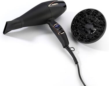 Фен BaByliss Salon Air Brilliance з цифровим мотором, D665E HaartrocknerSalon Air Brilliance