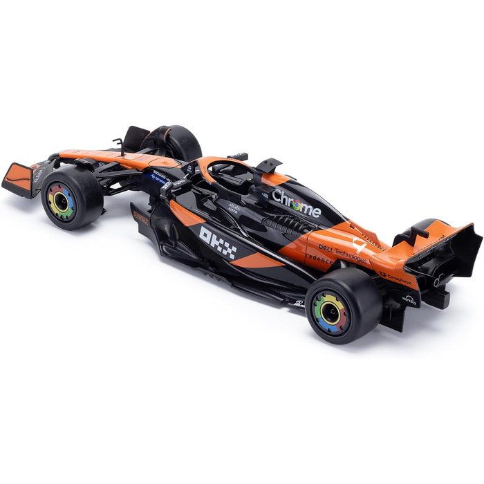 Модель Ferrari F1 F1-75 RC (1:18) - Автомобіль на радіокеруванні Формула 1 2022 (Leclerc/Sainz) + McLaren MCL38 (1:14)