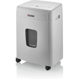 Шредер Dahle ShredMATIC 90 з автоподачею паперу (90 аркушів, P-4, шредер частинами, без масла та обслуговування, автоматичний втягувач) світло-сірий/сірий, рівень безпеки P4, 90 аркушів
