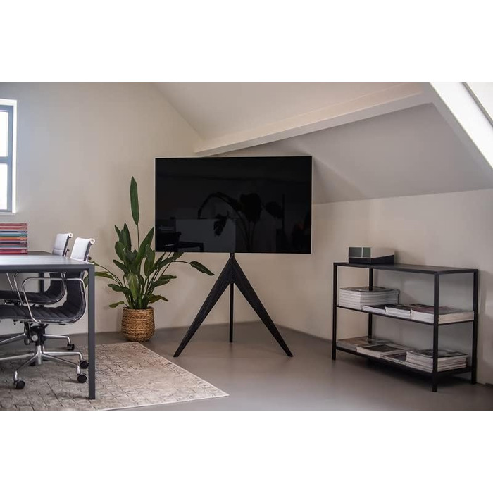 Підставка для телевізора XTRARM Argo, 26-65 дюймів, 40 кг, VESA 400x400 мм, поворот 360°, чорна