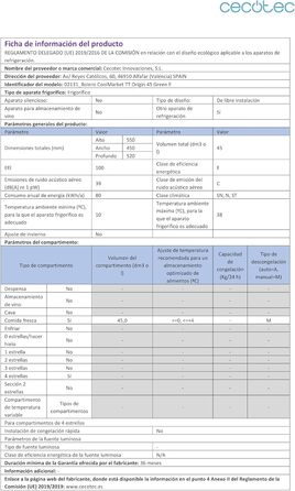 Холодильник Cecotec Bolero CoolMarket TT Origin 45L - Ретро, 45 літрів, Зелений, Клас E