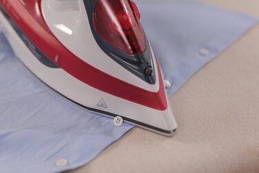 Праска з парою Solac Solution PV2490: 3000W, 200г/хв, керамічна підошва, антинакип, самоочищення, 290мл