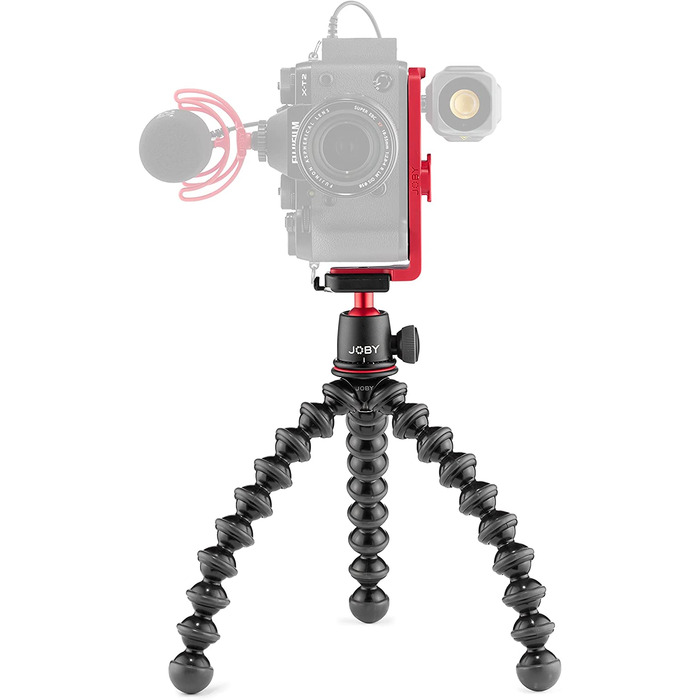 JOBY GorillaPod 3K Vert Kit – компактний гнучкий штатив з вертикальною L-платою та кульовою головкою для бездзеркальних камер (до 3 кг)