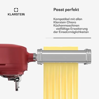 Кухонна машина Klarstein Chiara 1600W з чашею 5л з нержавіючої сталі, 12 швидкостей, LCD-дисплеєм, тиха робота (≤72 dB), набір для випічки, корпус з алюмінію, сірий колір