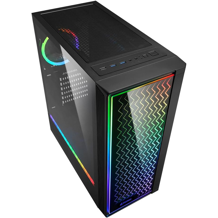 Корпус для ПК Sharkoon RGB LIT 100