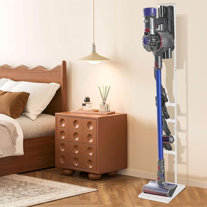 Підставка для пилососа OUTBROS для Dyson V6-V15, тримач аксесуарів, білий